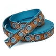 thumbnail image 4 of Country Brook Design® 1 Inch Saddle Up Ribbon on Ice Blue Nylon Webbing, 5 Yards, 4 of 4