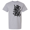 Sports Grey, variant on Men's Christian Faith Short Sleeve T-Shirt - Loved By Jesus Spray Spainted Graphic Tee-Light Pink-Medium