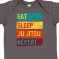 thumbnail image 4 of Inktastic Martial Arts Eat Sleep Ju Jitsu Repeat Boys or Girls Baby Bodysuit, 4 of 5
