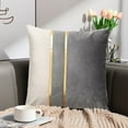 thumbnail image 4 of Btomtd Throw Pillow Covers,Couch Pillow Covers,Pillow Cover Velvet Pillow Cover Bedside Cushion Sofa Cushion Lumbar Pillow Cover, 4 of 6