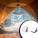 thumbnail image 4 of Soidarity Luz de camping Carpa magnética Linterna Modos portátiles recargables Mercado de emergencia Lámpara al aire libre BBQ Illuminate carpas Verde Soidarity OD029278-01, 4 of 6