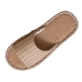 thumbnail image 3 of Agkizg Unisex Fall Winter Slippers, Womens Mens House Slippers, Couple Solid Color Flat Slide Sandals Soft Sole Casual Indoor Outdoor All Season House Slippers, 3 of 7