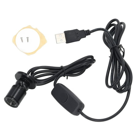 

5V Mini Spot Lights Bright USB Dimmable LED Spotlight with 6.6ft Cable for Showcase Jewelry Cabinet Porch 3000K
