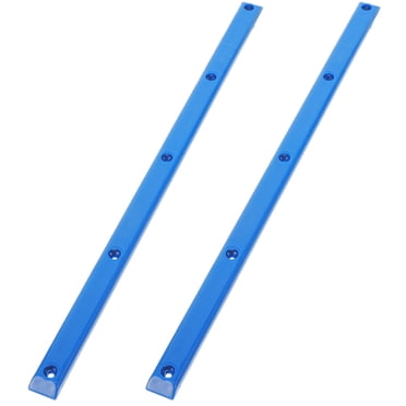 WHAMVOX 2pcs Anti-collision Skateboard Rails Plastic Rails Sturdy Rib Bone Rails