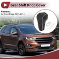 thumbnail image 2 of Cubierta de Pomo de Cambio de Marcha Antideslizante Unique Bargains para Ford Edge 2011-2014 Beige Cuero Sintético, 2 of 7
