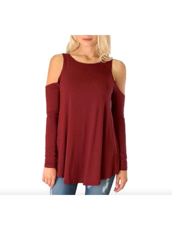 Womens Open Shoulder Top
