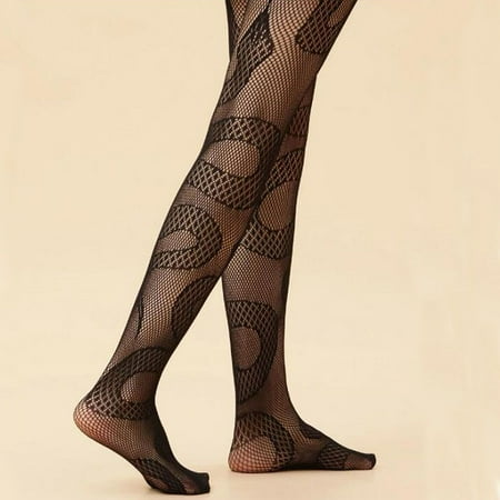 

Black Hollow Out Punk Style Womens Sock Fishnet stockings Pantyhose Tights Net stockings 2