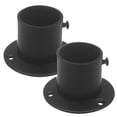 thumbnail image 1 of Shisuyan Shower Curtain Rod Holders 304 Stainless Steel 2Pcs Easy Installation, 1 of 8