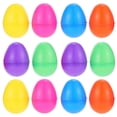 thumbnail image 1 of 12 Pcs Fillable Easter Eggs Plastic Easter Eggs Twisting Eggs Children's Egg Toy, 1 of 4