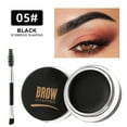 thumbnail image 1 of Fiudx Gel para Cejas, Pasta de Cera Sólida Portátil, Lápiz de Cejas Resistente Al Agua, Crema para Teñir Cejas Resistente Al Sudor, Uso Profesional En Casa, Crea Una Forma Perfecta de Cejas, 5 Años d, 1 of 2
