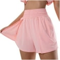thumbnail image 6 of Tumotour Skirt Shorts For Women Fake Two Piece Sports Shorts Running Casual Loose Breathable Yoga Shorts Summer Tennis Skirt, 6 of 7