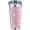 F-Reindeer Pink, variant on 20 oz Insulated Coffee Tumbler, Pink Christmas Tumbler with Lid and Straw, Holiday Pink Snow Reindeer Insulated Cup Travel Mug, Cute Christmas Gifts for Women Her