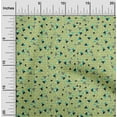 thumbnail image 1 of oneOone Georgette Viscose Olive Drab Fabric Chevron & Triangle Geometric Craft Projects Decor Fabric Printed By The Yard 42 Inch Wide, 1 of 4