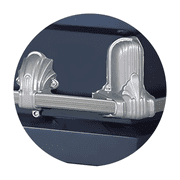 Titan Casket Andover Series Dark Blue 20-gauge steel 83.00 x 28.00 x 23.00 in Casket, Rectangular