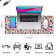 thumbnail image 5 of Long Mouse Pads for Desk,Dog Bones Desk Mats on Top Of Desks, Desk Mouse Pad Extra Large with 3mm Non-Slip Base and Stitched Edge for Gaming,Office,Work,Home 31.5"x11.8", 5 of 6