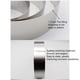 thumbnail image 5 of Advancent Mousse Ring Cake Mold Acero inoxidable Autoensamblaje Multi Tamaño Cupcake Ensalada Postre Die Herramientas Fiesta doméstica Herramientas y accesorios para hornear 6 pulgadas (1.2 mm), 5 of 6