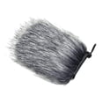 thumbnail image 1 of Mic Mic Deadcat Muff Muff Wind Screen Soft Fácil de usar Cubierta de micrófono de Windjammer de micrófono ligero profesional para uso en exteriores , 12 cm, 1 of 8