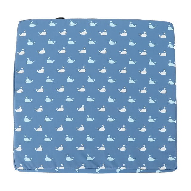 1 cojín elevador para silla infantil, impermeable, para el hogar (azul)