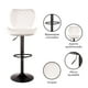 thumbnail image 4 of Set De 2 Bancos De Cocina Mostrador Barra Silla Taburete Comedor Respaldo Alto Altura Regulable y Función Giratoria 360°, 4 of 7