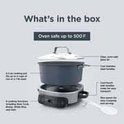 Ninja 10-in-1 Everyday PossibleCooker Pro 6.5-Qt, Slow Cook, Sear/Sauté, 8Cooking Functions, Family-Sized Capacity, MC1101 Midnight Blue