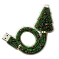 thumbnail image 2 of Holiday Projector Light Christmas Tree Shaped Plug In Lamp Creates Vibrant Seasonal Projection for Indoor Room Styling, 2 of 8