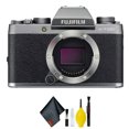 thumbnail image 1 of FUJIFILM X-T100 Digital Camera (Body Only, Dark Silver) Basic Bundle FUJIFILM 16581965, 1 of 5