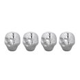 thumbnail image 1 of Stainless Steel Ice Cubes, Skull Head Ice Cubes Set 4 Pcs  for Wine Drinks, 1 of 7
