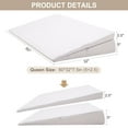 thumbnail image 2 of MOPHOTO Bed Wedge Pillow, Extra Large Memory Foam Bed Wedge Pillow, Queen Plus（60"*32"*7.5"), 2 of 9