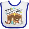 thumbnail image 3 of Inktastic Jesus is the Reason for the Season Christmas Nativity Boys or Girls Baby Bib, 3 of 4