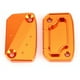 thumbnail image 5 of Tapa de depósito de líquido de frenos Cubierta de aleación de aluminio CNC apta para 250/350 XC 450 SX/SXF/SXR (naranja), 5 of 5