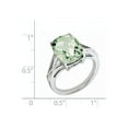 thumbnail image 2 of Primal Silver Sterling Silver Green Quartz Ring, 2 of 4