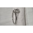 thumbnail image 3 of 2CT Moissanite Solitaire Princess Cut Diamond Wedding Ring for Women,Silver Ring, 3 of 3