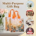 thumbnail image 4 of BOLIANNE 12 Pcs Flower Gift Bags Medium , 9x4.33x8.66in Reusable Non-Woven  Goodie Bags with Handles Ideal for Birthday Wedding Party Favor Bridal Shower, 4 of 8