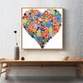 thumbnail image 3 of 5D bricolaje forma especial diamante pintura amor punto de cruz mosaico artesanía Kit decoración Hugtrwg Para estrenar, 3 of 9