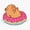 1pcs, variant on Cute Capybara Floating In Sweet Frosted Pink Donut Inner Tube Pool Floater Decal For Kids Sticker