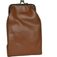 thumbnail image 6 of Marshal 100% Genuine Leather Cigarette and Lighter Case with Twist Clasp Tan, 6 of 6