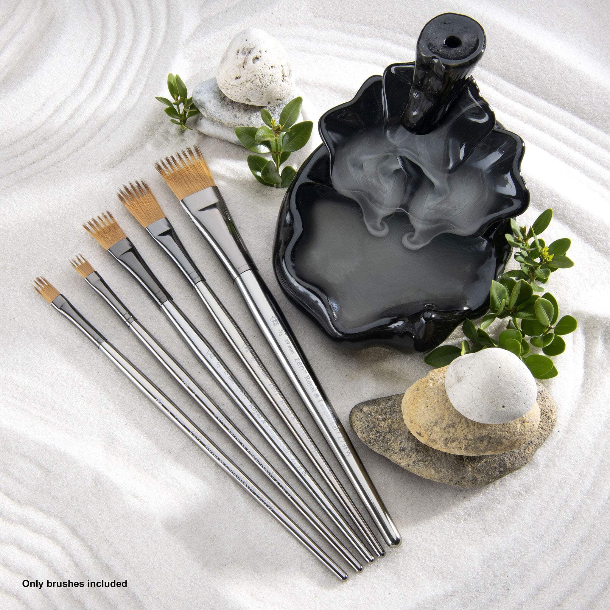 RZEN-SET737-ZP | zen™ 73 Series 5pc Standard Handle Wisp Brush Set