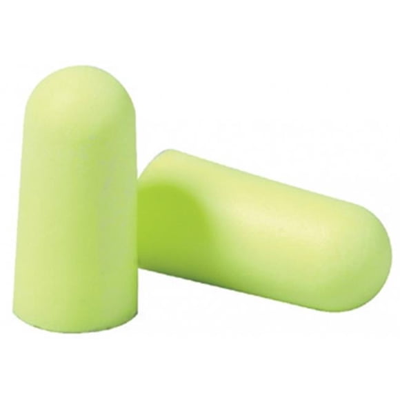 Ear 247-312-1251 Soft Large Neon Uncorded in Polybag - Yellow