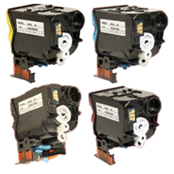Zoomtoner Compatible KONICA MINOLTA TNP22 Laser Toner Cartridge Set Black Cyan Magenta Yellow for Konica Minolta Bizhub C35