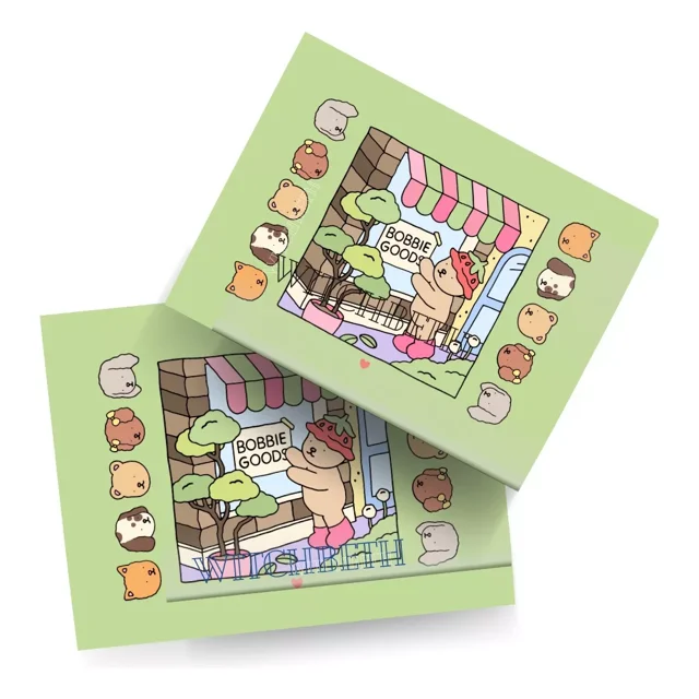 Libro Bobbie Goods Para Colorear De 60 Páginas