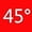 45° For 1" tube, variant on ABCISI Heavy Duty Boat Hand Rail Fitting, 30 Degree 1 inch Rectangular Base-Marine 316 Stainless Steel Deck Hardware