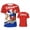 1, variant on Chile Flag Men Sports T-shirt Women Tees jersey for Soccer Football Running Bike Tennis Fitness Fans