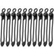 thumbnail image 1 of 10 bridas reutilizables de silicona para cables, organizadores de cables de escritorio., 1 of 7