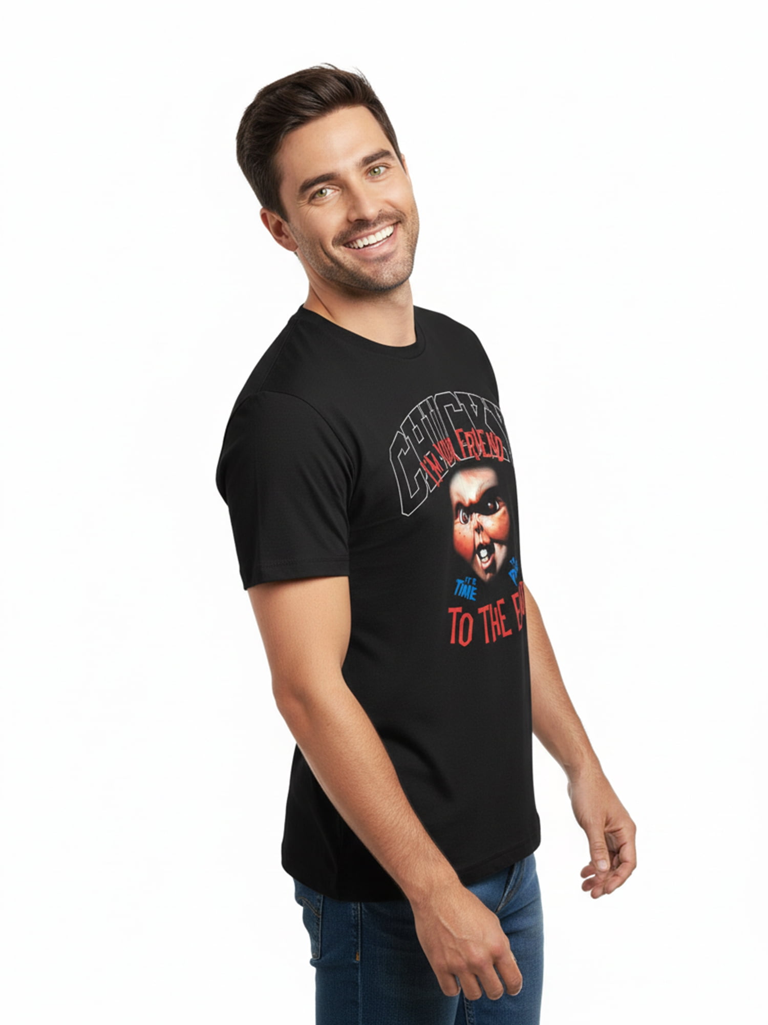 Chucky, Unisex Short Sleeve Graphic Tee, Sizes S-3XL
