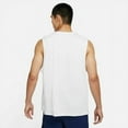 thumbnail image 2 of Nike Pro Men's Dri-FIT Sleeveless Tank Top CZ1184-100 White, 2 of 3