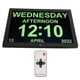 thumbnail image 1 of Alarma De Demencia, Atenuación Nocturna Automática Reloj Diurno Digital Grande De 15 Pulgadas 100-240 V Recordatorio De Medicación Programable En 10 Idiomas Con Fecha Y Día, 1 of 7