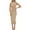 Beige, variant on Hvot&aat Women's Ribbed Knit Midi Bodycon Dresses Sexy Twist Cuytout Front Casual Crew Neck Sleeveless Tank Top Sweater Dress