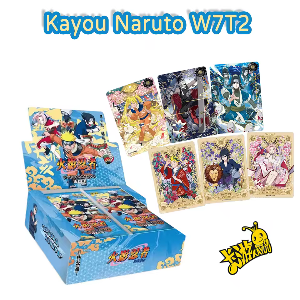 thumbnail image 2 of Naruto Kayou Booster Box Tier 2 Wave 7 Official Anime Cards TCG CCG Collectible Playing/Trading Cards Second Bullet 10 Unique Cards, 30 Packs per Box, 5 Cards per Pack (150 Cards per Box), 2 of 6