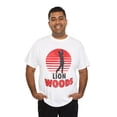 thumbnail image 6 of DJH Apparel | Funny LION Woods Knockoff Comical Athletic Unisex T-shirt, 6 of 7