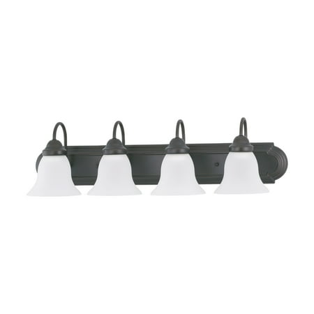 60/3163-Nuvo Lighting-Ballerina-Four Light Vanity-30 Inches Wide by 7.625 Inches High